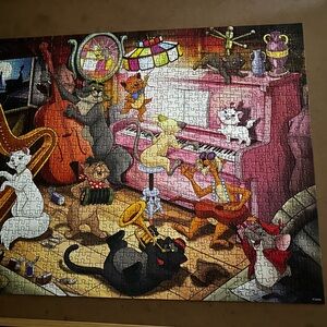 Colorful Aristocats Ravensburger Puzzle 1000